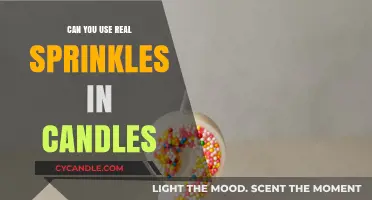 Real Sprinkles in Candles: Creative DIY or Safety Hazard?