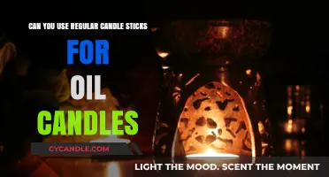 Regular Candlestick Safety: Can They Be Used for Oil Candles?