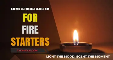 Using Regular Candle Wax for Fire Starters: A Practical Guide