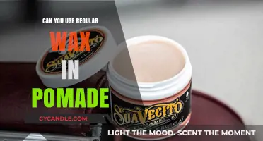 Regular Wax vs. Pomade: Can You Use Wax as a Substitute?