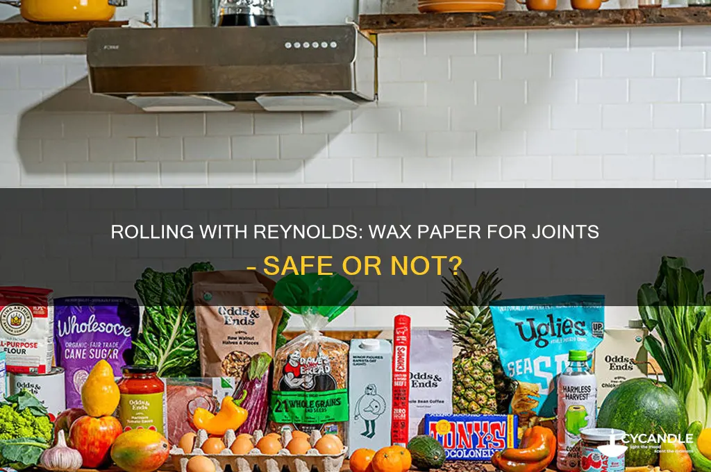 can you use reynolds wax paper to roll joints