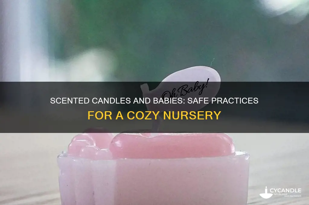can you use scented candles around babies