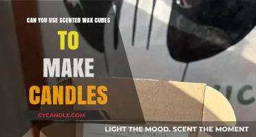 Using Scented Wax Cubes to Create Homemade Candles: A Guide