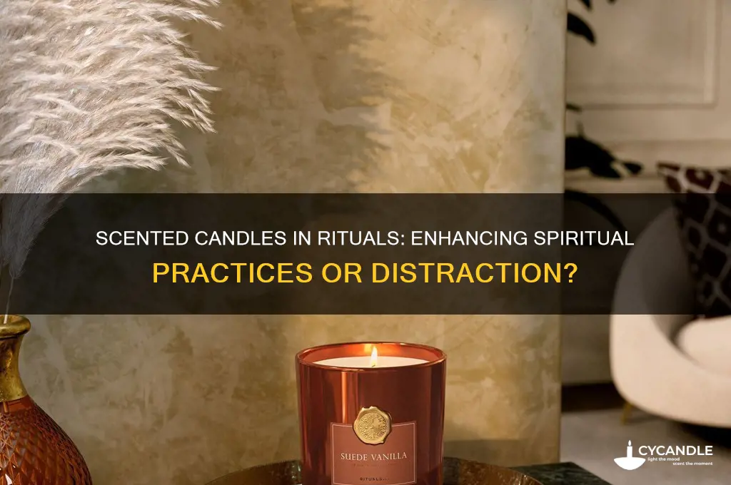 can you use sented candle for ritual
