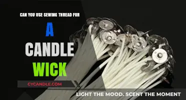 Sewing Thread as Candle Wick: Creative Hack or Safety Hazard?