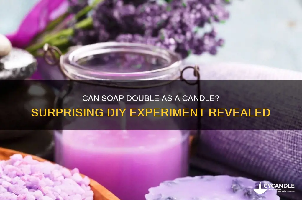 can you use soap as a candle