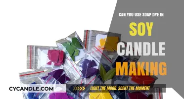 Using Soap Dye in Soy Candles: Safe, Effective, or Risky?