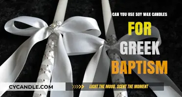 Soy Wax Candles for Greek Baptisms: A Sacred Tradition Explored