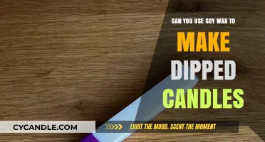 Using Soy Wax for Dipped Candles: A Beginner's Guide