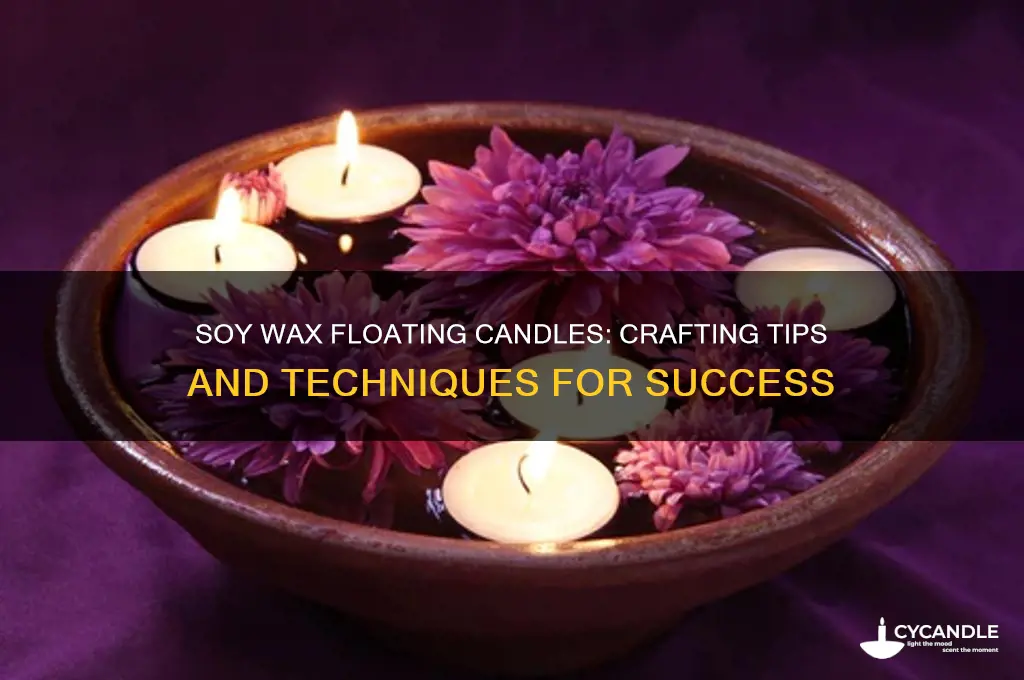 can you use soy wax to make floating candles