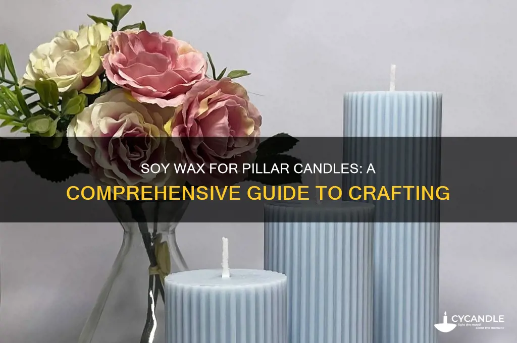 can you use soy wax to make pillar candles