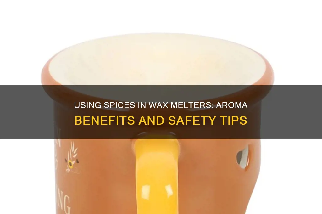 can you use spices in wax melters