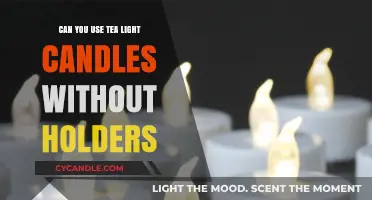 Tea Lights Without Holders: Safe Practices and Creative Alternatives
