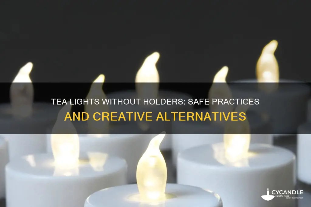 can you use tea light candles without holders
