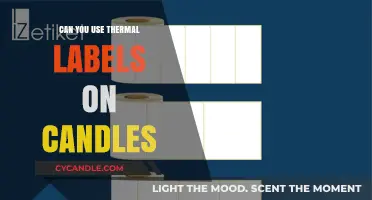 Using Thermal Labels on Candles: Best Practices and Safety Tips