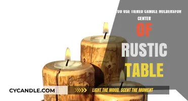 Rustic Table Centerpiece Ideas: Tiered Candle Holders for a Cozy Ambiance