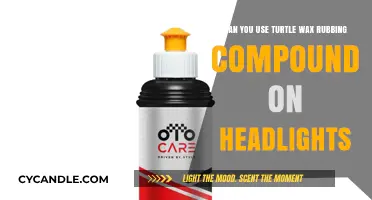 Turtle Wax Rubbing Compound: Effective Headlight Restoration Solution?