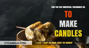 Using Universal Fragrance Oil for Candle Making: A Comprehensive Guide