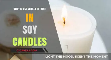 Vanilla Extract in Soy Candles: A Scented DIY Experiment