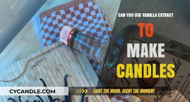 Using Vanilla Extract for Candle Making: A Sweet DIY Idea?