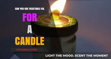Using Vegetable Oil for Candles: A Sustainable Lighting Alternative?