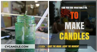 Using Vegetable Oil for Candle Making: A Sustainable Alternative?