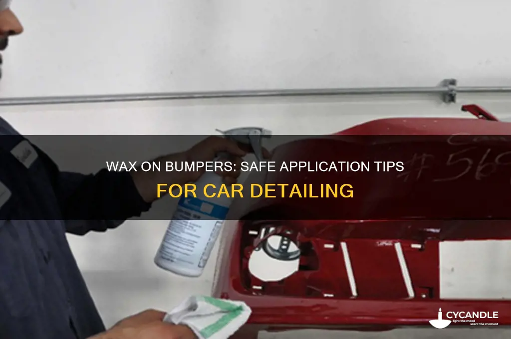 can you use wax on bumpers