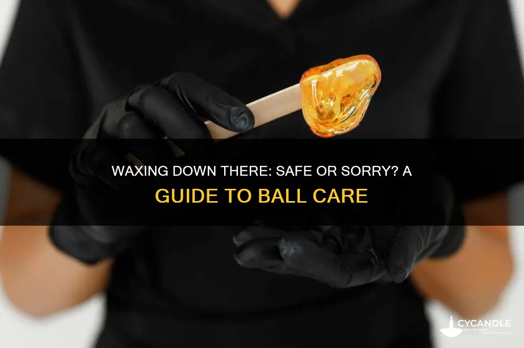 can you use wax on your balls