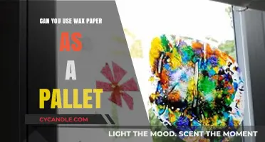 Using Wax Paper as a Pallet: Creative Alternatives for Artists