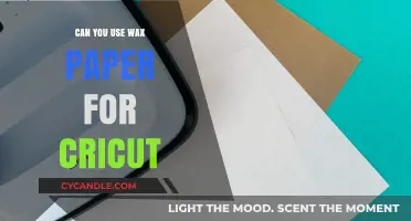 Using Wax Paper with Cricut: Tips, Tricks, and Best Practices