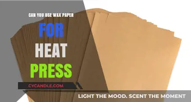 Using Wax Paper for Heat Press: Tips, Tricks, and Best Practices