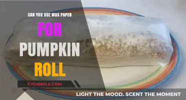 Using Wax Paper for Pumpkin Roll: Tips and Tricks