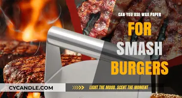 Smash Burgers on Wax Paper: A Perfect Match or Messy Mistake?