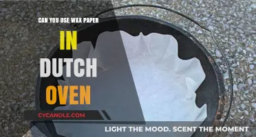 Using Wax Paper in a Dutch Oven: Safe or Risky?