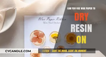 Using Wax Paper for Resin Drying: Tips and Best Practices