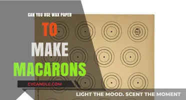 Using Wax Paper for Macarons: Tips, Tricks, and Best Practices