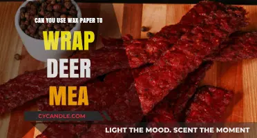 Using Wax Paper for Deer Meat Wrapping: Safe or Not?