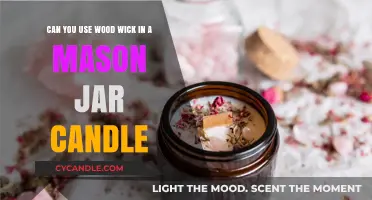 Wood Wicks in Mason Jars: Crafting the Perfect Candle