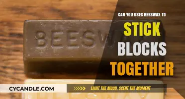 Using Beeswax as a Natural Adhesive for Block Construction