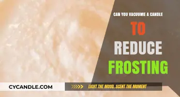 Vacuuming Candles to Reduce Frosting: Does It Really Work?