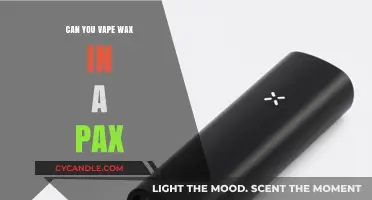 Vaping Wax in a Pax: Is It Possible and Safe?