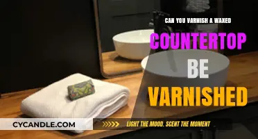 Varnishing Waxed Countertops: What You Need to Know Before Applying