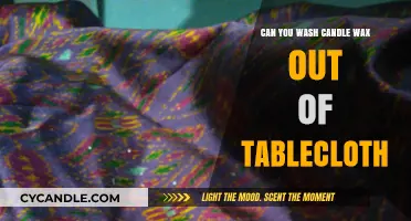 How to Remove Candle Wax from Tablecloths: A Complete Guide