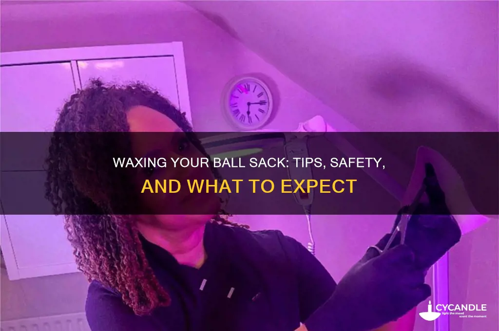can you wax a ball sack