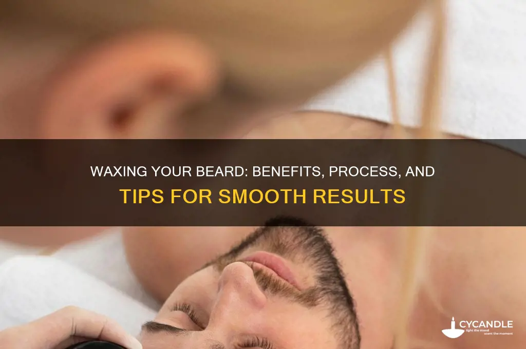 can you wax a beard