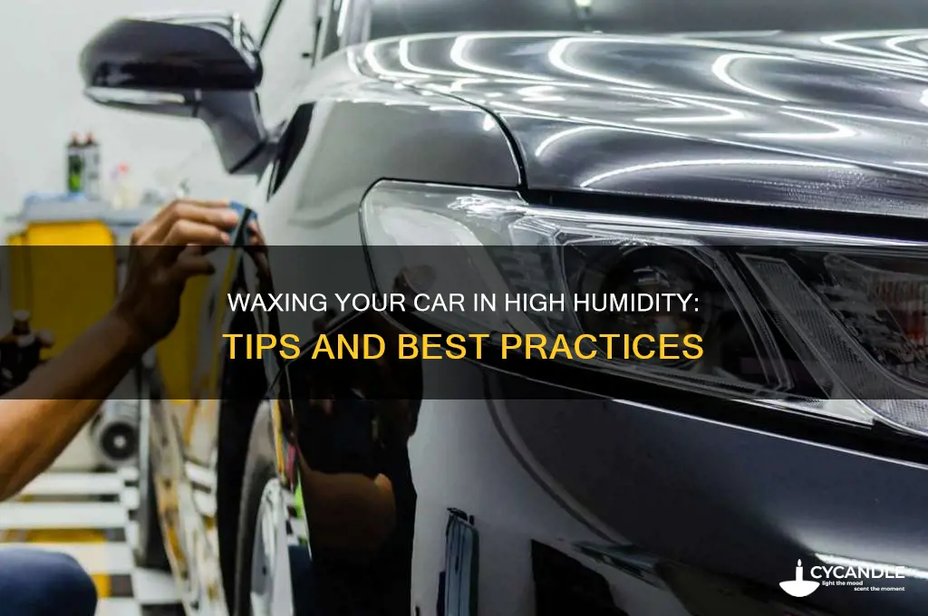 can you wax a car in high humidity