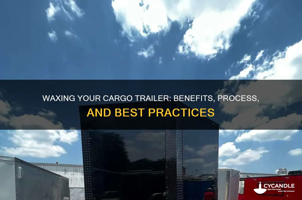 can you wax a cargo trailer