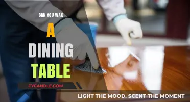 Waxing Your Dining Table: A Guide to Smooth, Shiny Surfaces