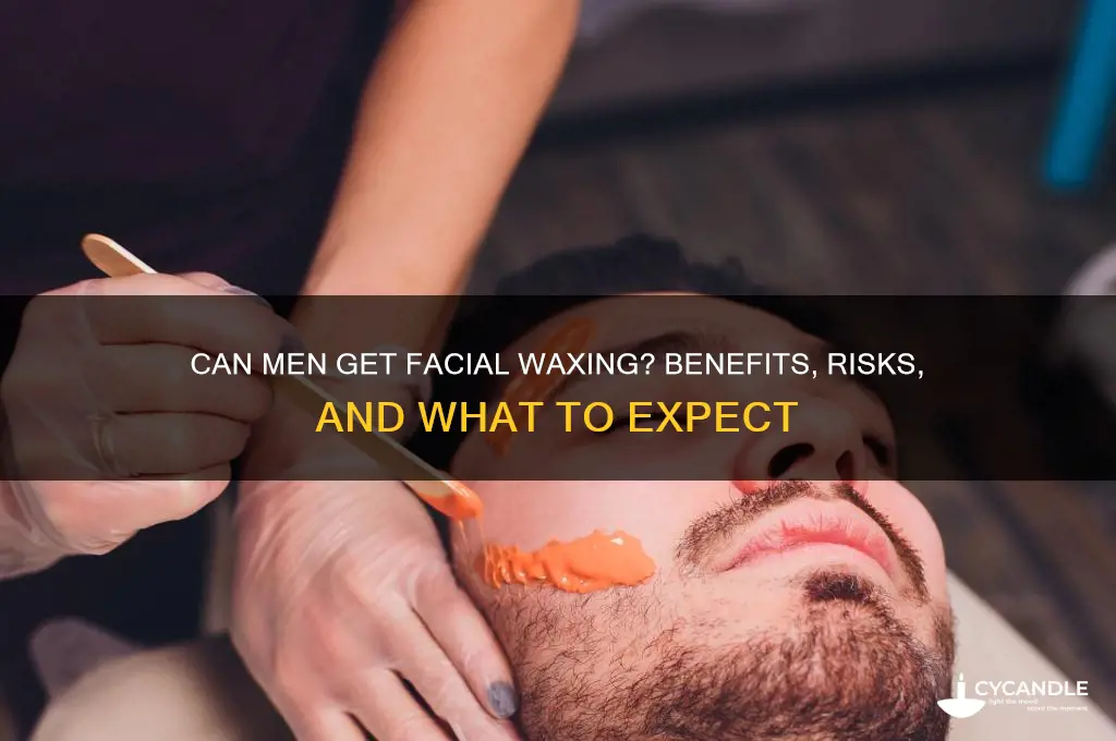 can you wax a man