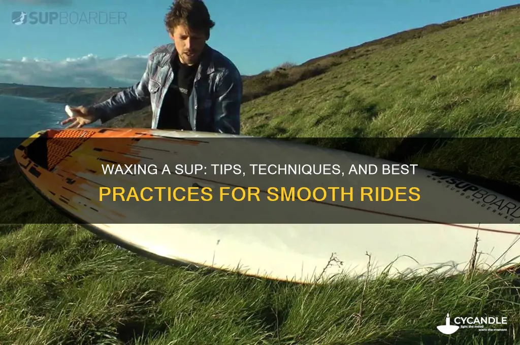 can you wax a sup